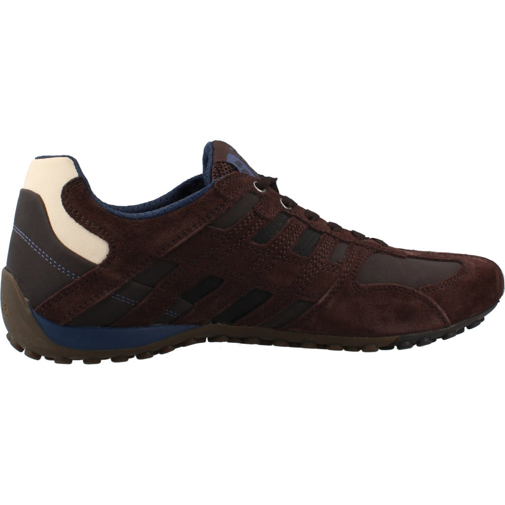 GEOX UK EK UOMO SNAKE en color MARRON  (4)