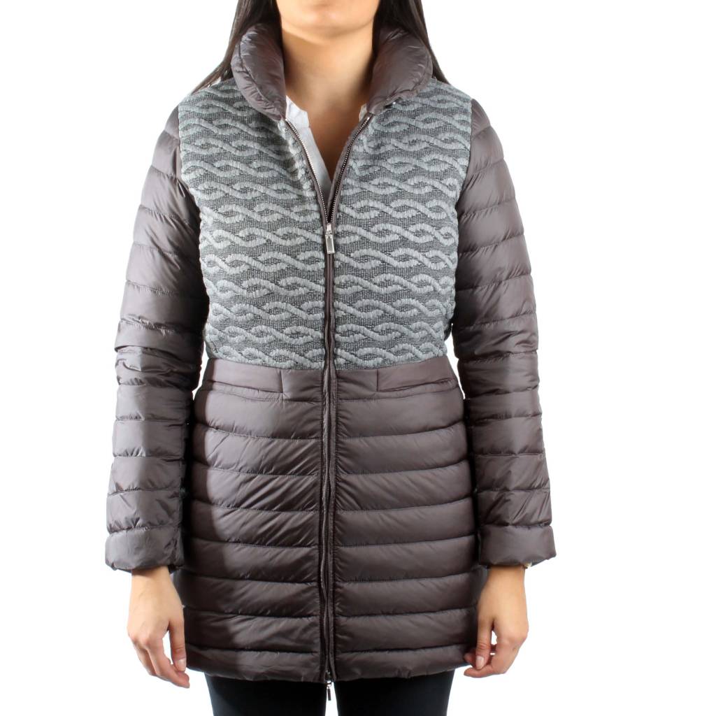 GEOX ABRIGO INVIERNO MUJER en color GRIS  (2)