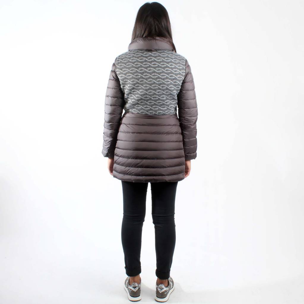 GEOX ABRIGO INVIERNO MUJER en color GRIS  (4)