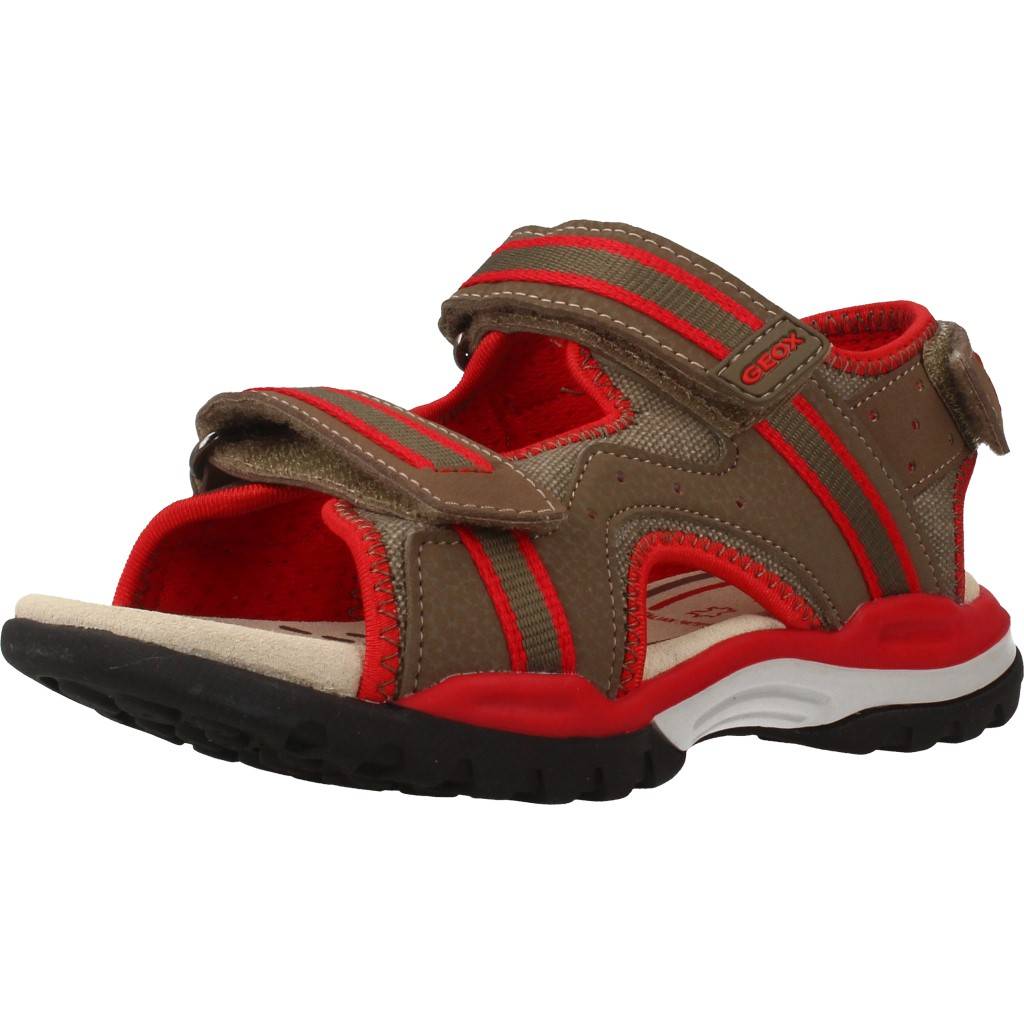 GEOX J BOREALIS BOY en color MARRON  (1)