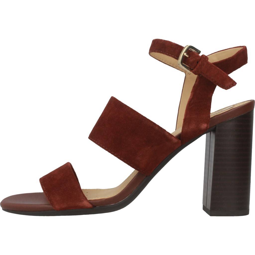 GEOX D AUDALIES HIGH SAND en color MARRON  (2)