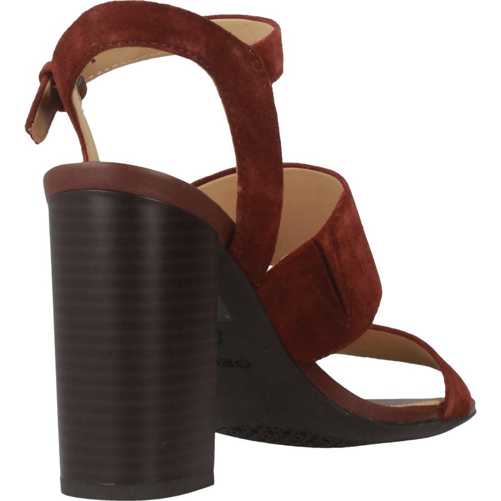 GEOX D AUDALIES HIGH SAND en color MARRON  (3)