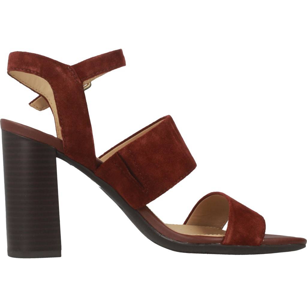 GEOX D AUDALIES HIGH SAND en color MARRON  (4)
