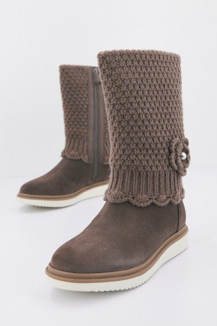 GEOX J THYMAR GIRL en color MARRON  (1)