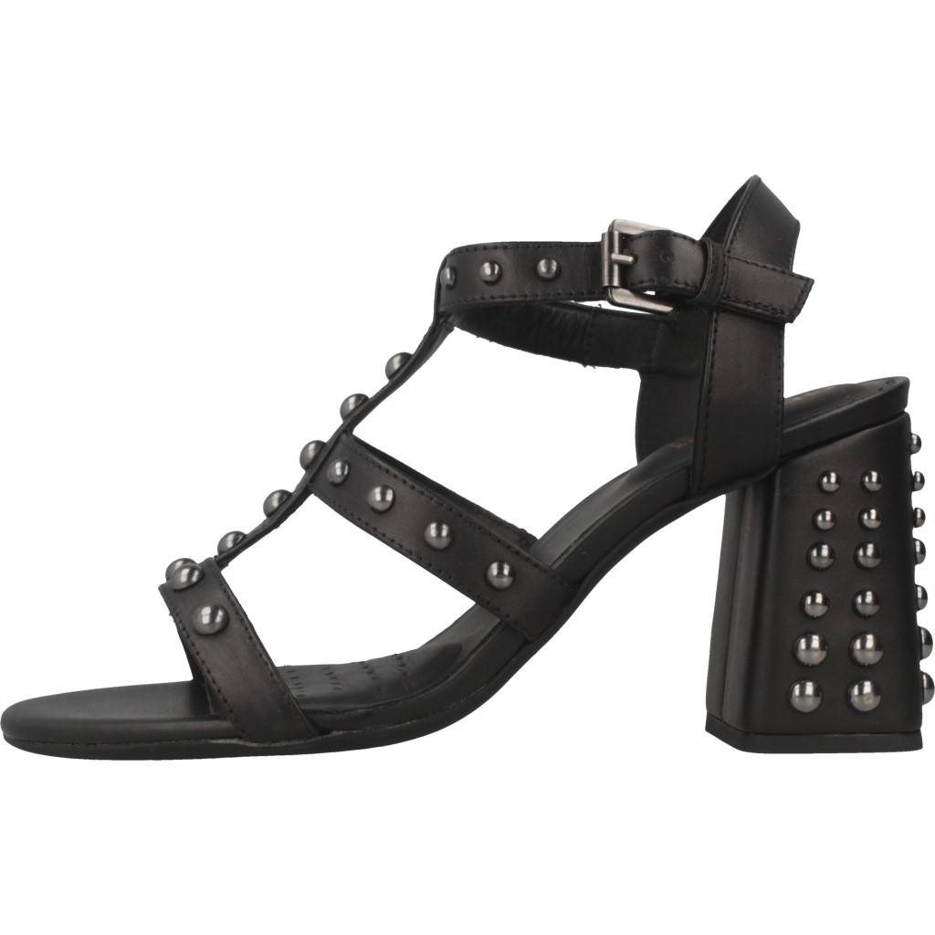 GEOX D SEYLA SANDAL HIGH en color NEGRO  (2)