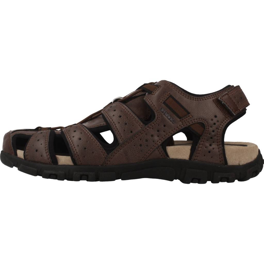 GEOX UOMO SANDAL STRADA en color MARRON  (2)