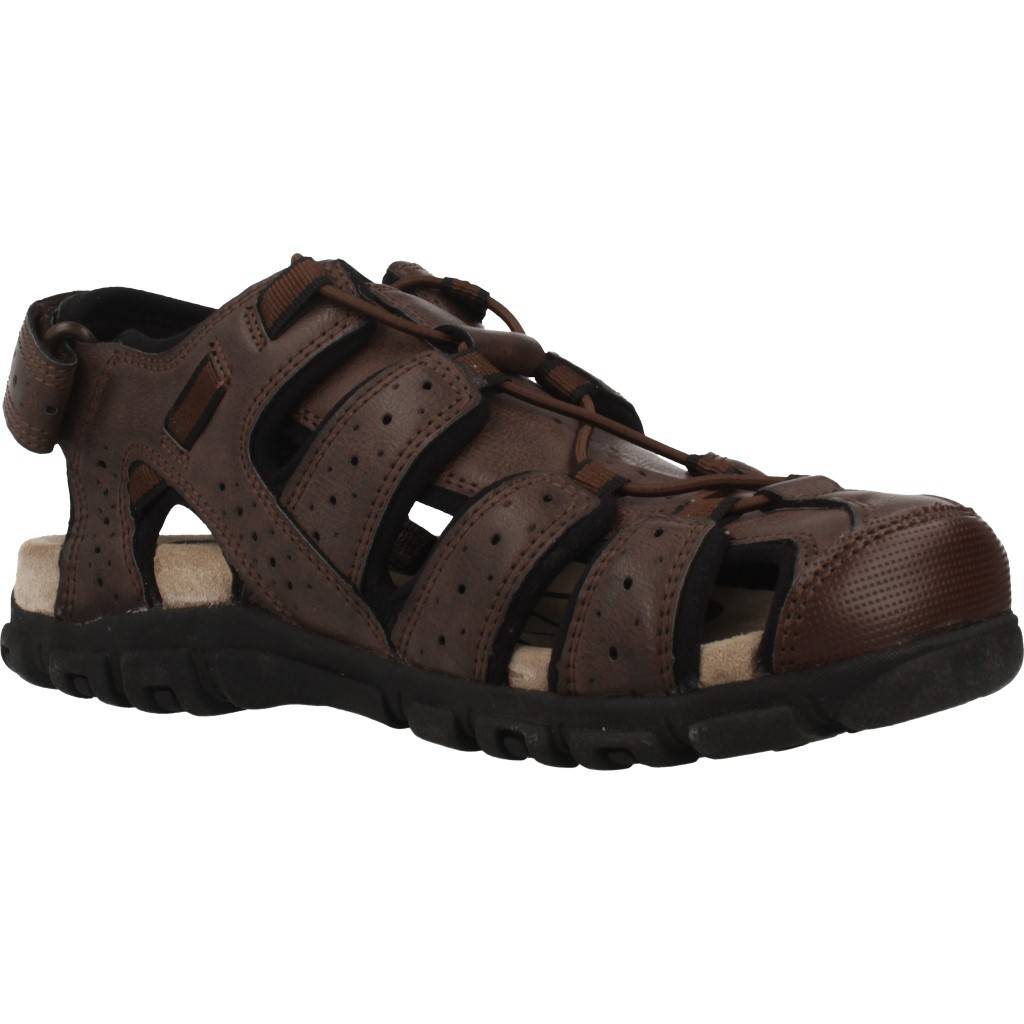 GEOX UOMO SANDAL STRADA en color MARRON  (5)