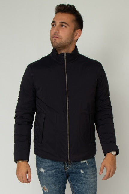 GEOX ABRIGO HOMBRE INVIERNO en color AZUL  (2)