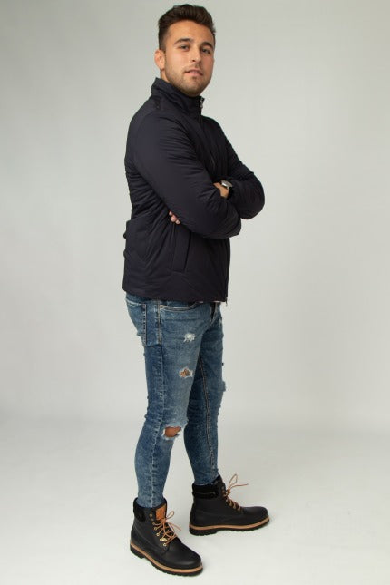 GEOX ABRIGO HOMBRE INVIERNO en color AZUL  (3)