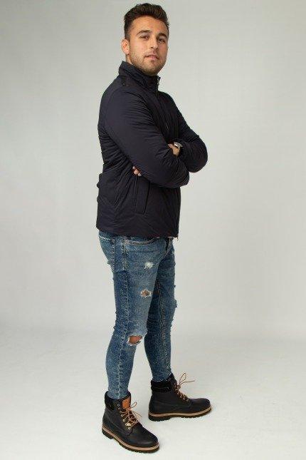 GEOX ABRIGO HOMBRE INVIERNO en color AZUL  (3)