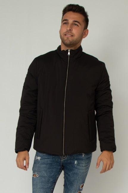 GEOX ABRIGO HOMBRE INVIERNO en color NEGRO  (2)