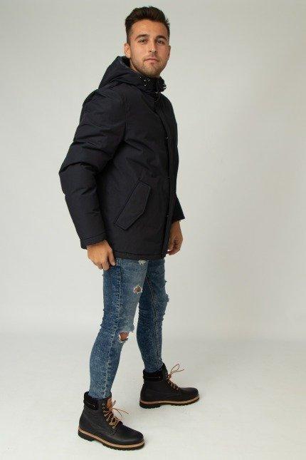 GEOX ABRIGO HOMBRE INVIERNO en color AZUL  (2)