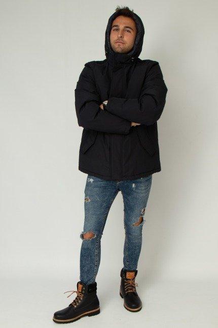 GEOX ABRIGO HOMBRE INVIERNO en color AZUL  (3)