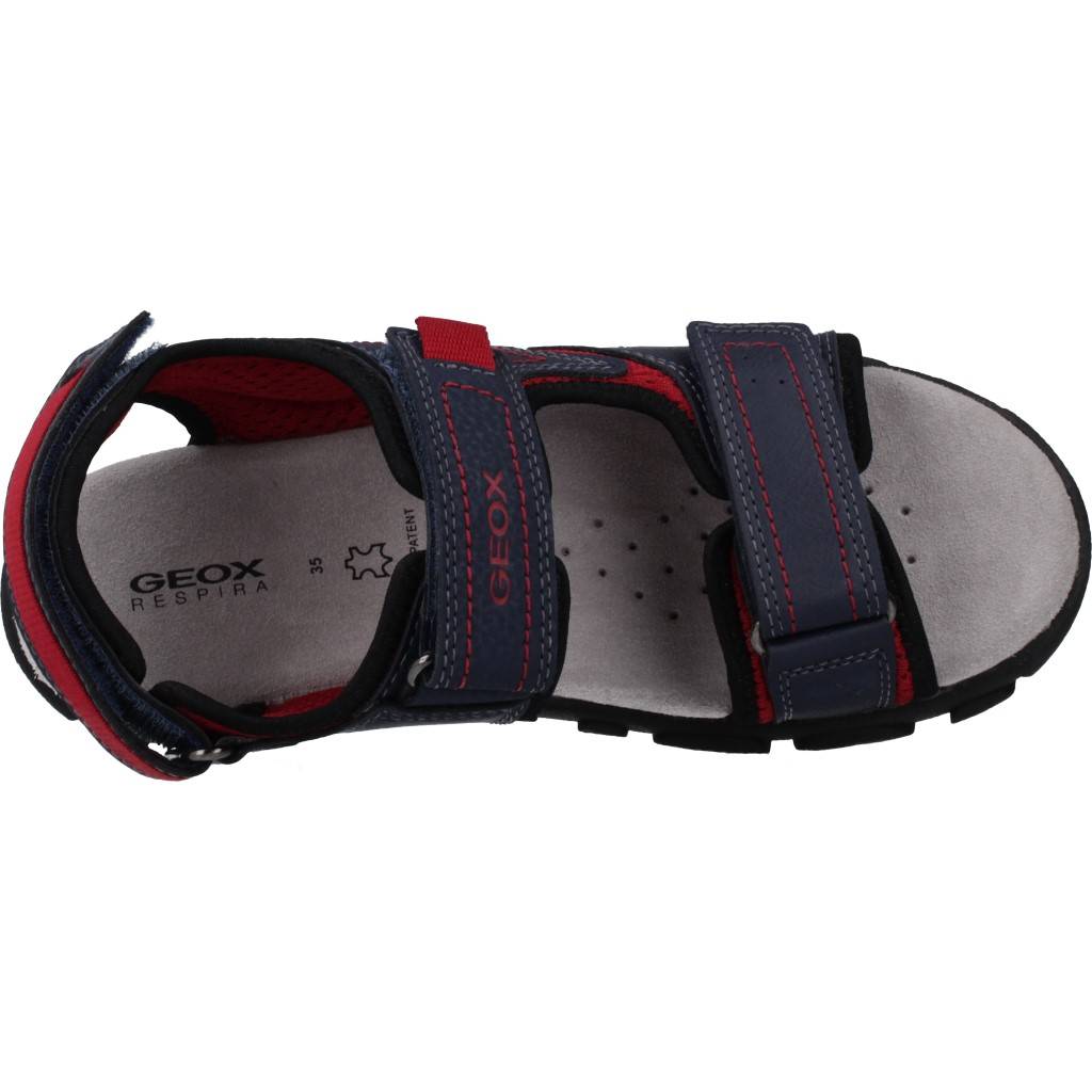 GEOX JR SANDAL STRADA en color AZUL  (7)