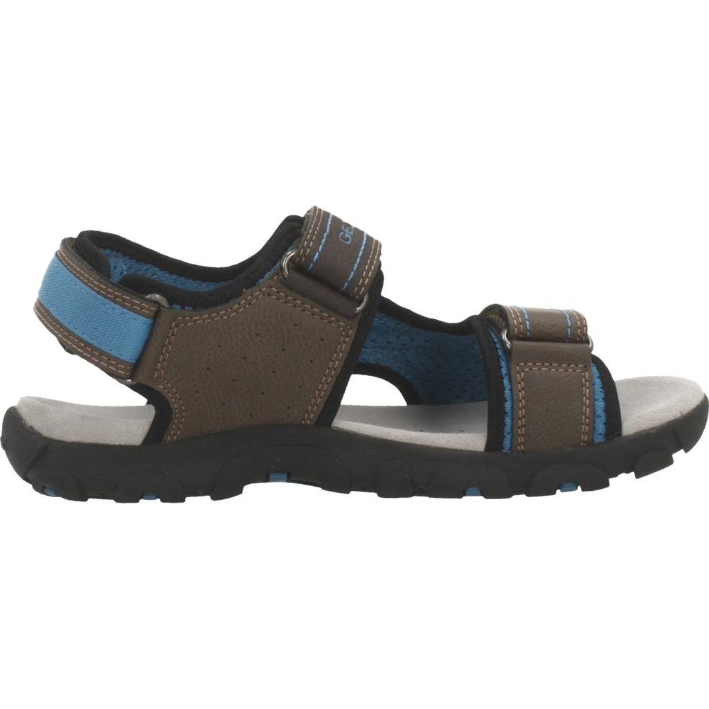 GEOX JR SANDAL STRADA en color MARRON  (4)