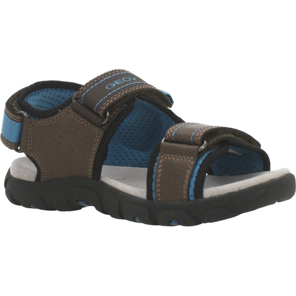 GEOX JR SANDAL STRADA en color MARRON  (5)