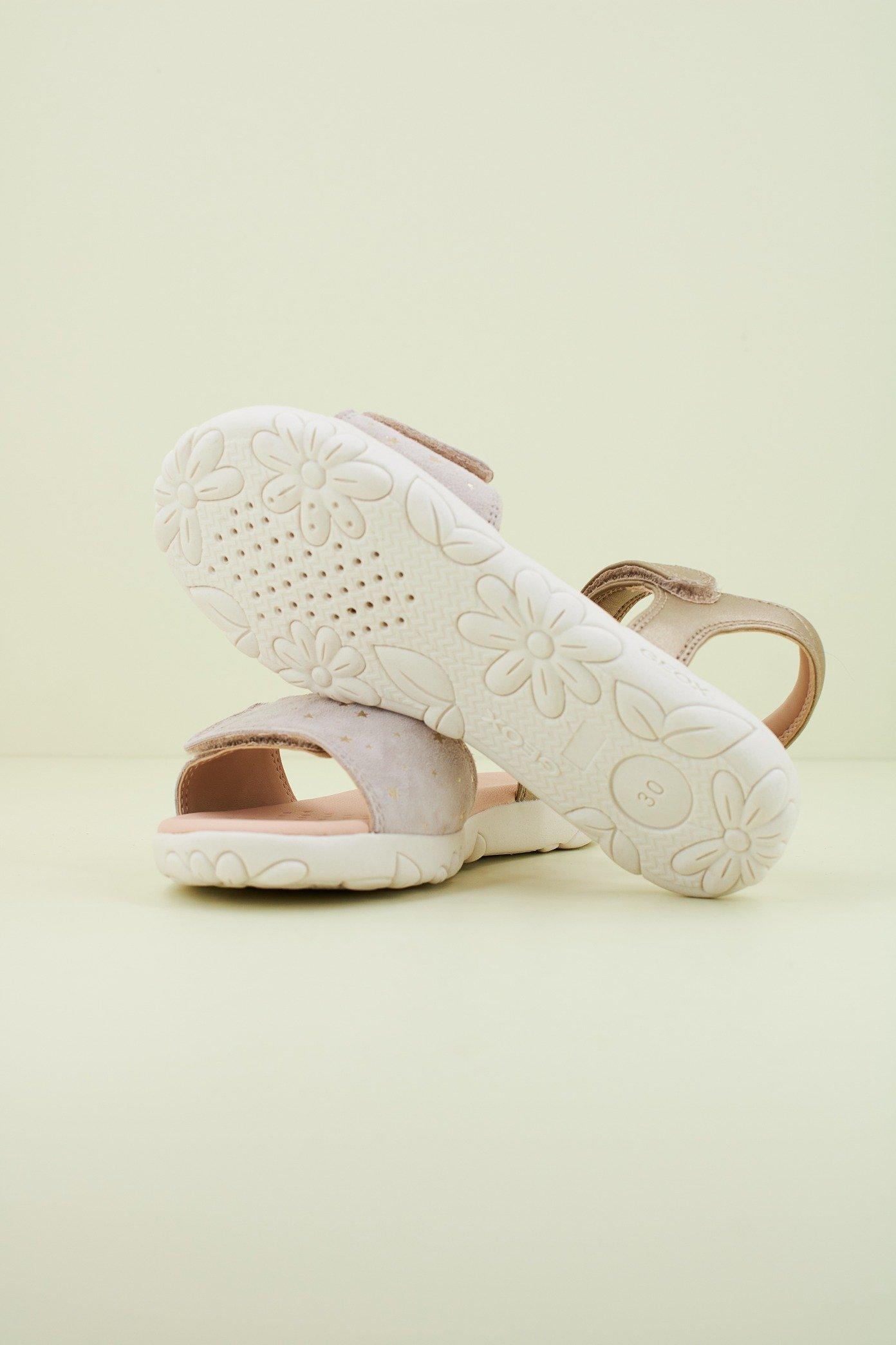 GEOX  J SANDAL HAITI GIRL  en color ORO  (4)