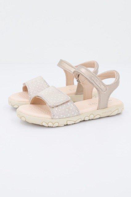 GEOX  J SANDAL HAITI GIRL  en color BRONCE  (1)