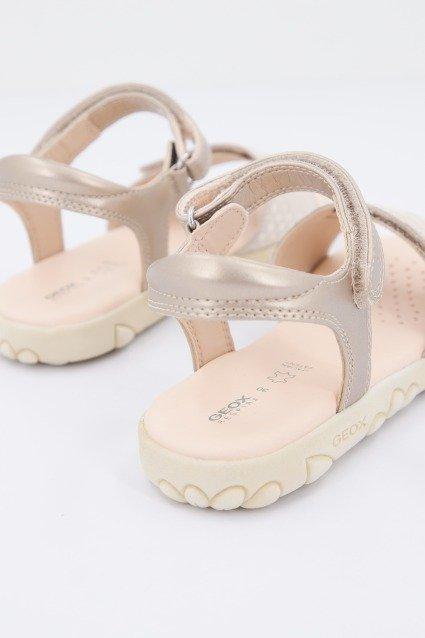 GEOX  J SANDAL HAITI GIRL  en color BRONCE  (3)