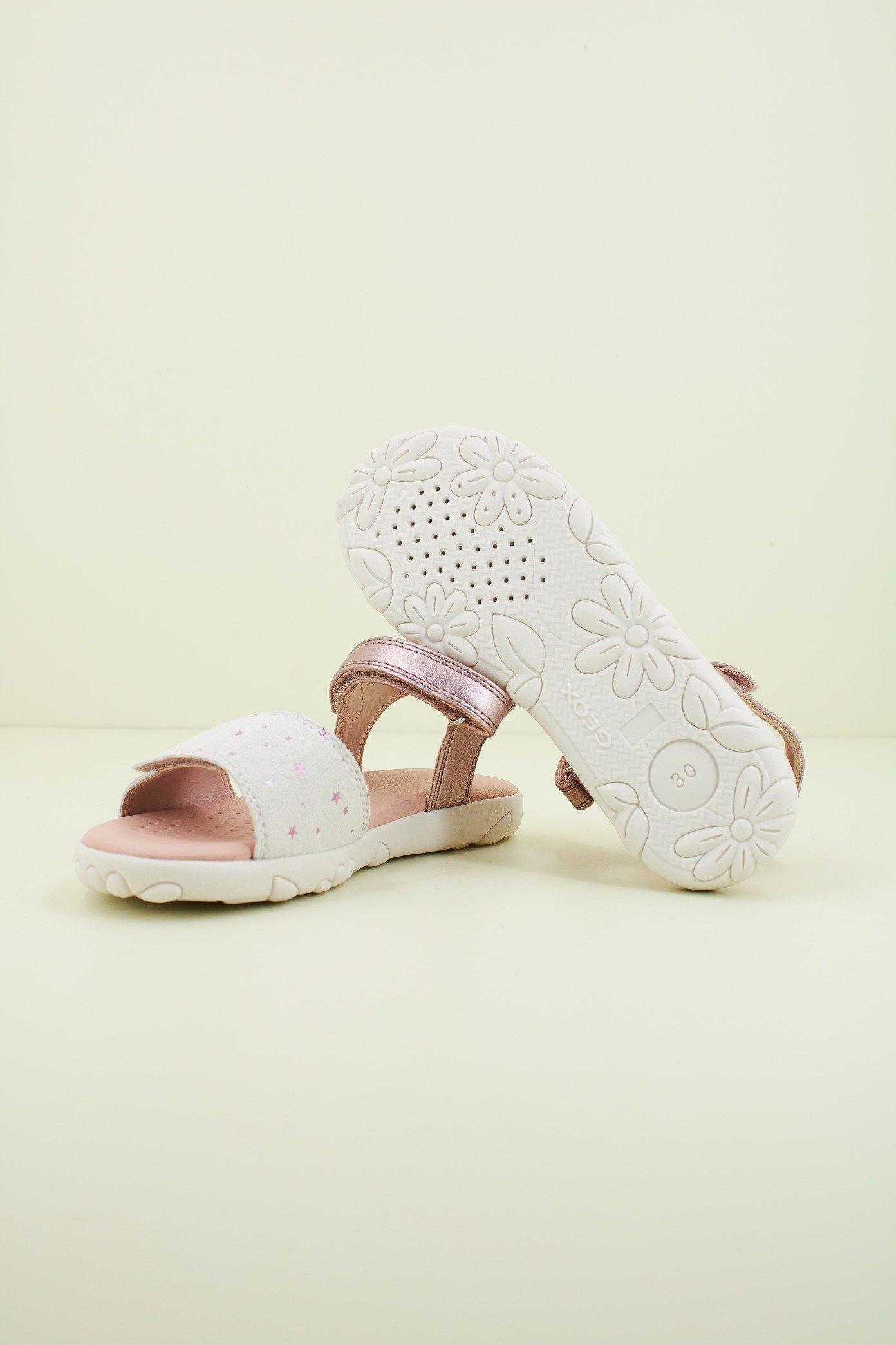 GEOX  J SANDAL HAITI GIRL  en color BEIS  (4)