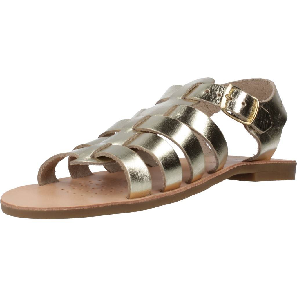 GEOX J SANDAL VIOLETTE GI en color ORO  (1)