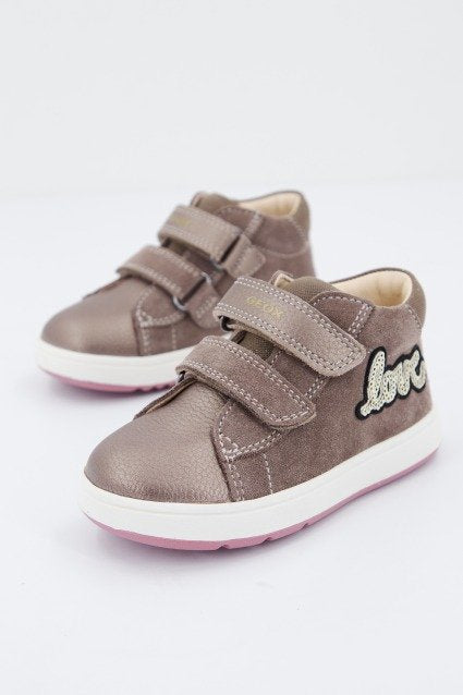 GEOX B BIGLIA GIRL en color MARRON  (1)