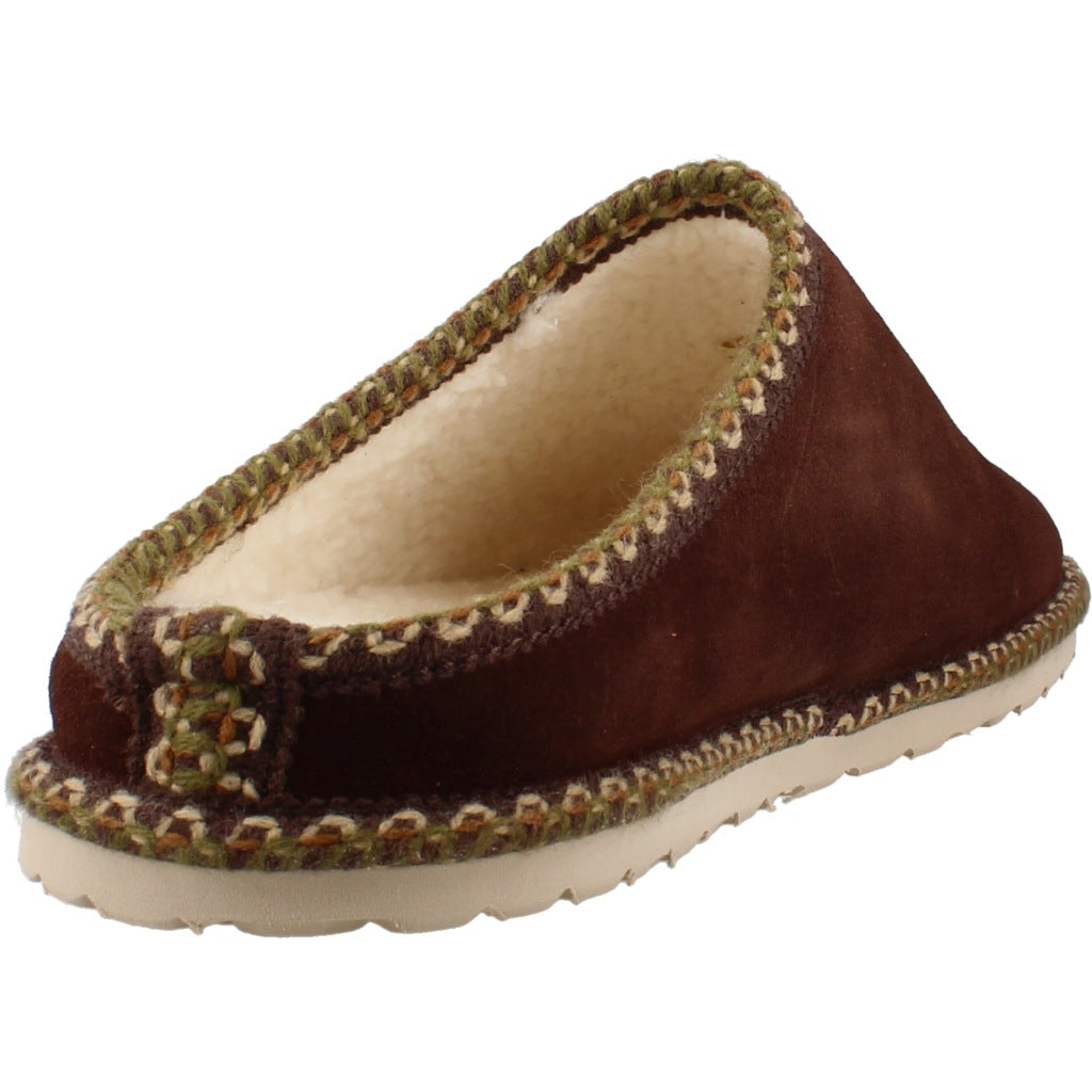 NORDIKAS  AFELPADO ZAPATILLA HOGAR en color MARRON  (3)