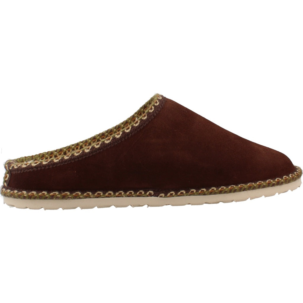 NORDIKAS  AFELPADO ZAPATILLA HOGAR en color MARRON  (4)