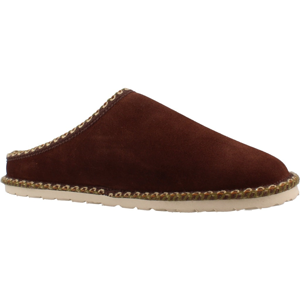 NORDIKAS  AFELPADO ZAPATILLA HOGAR en color MARRON  (5)