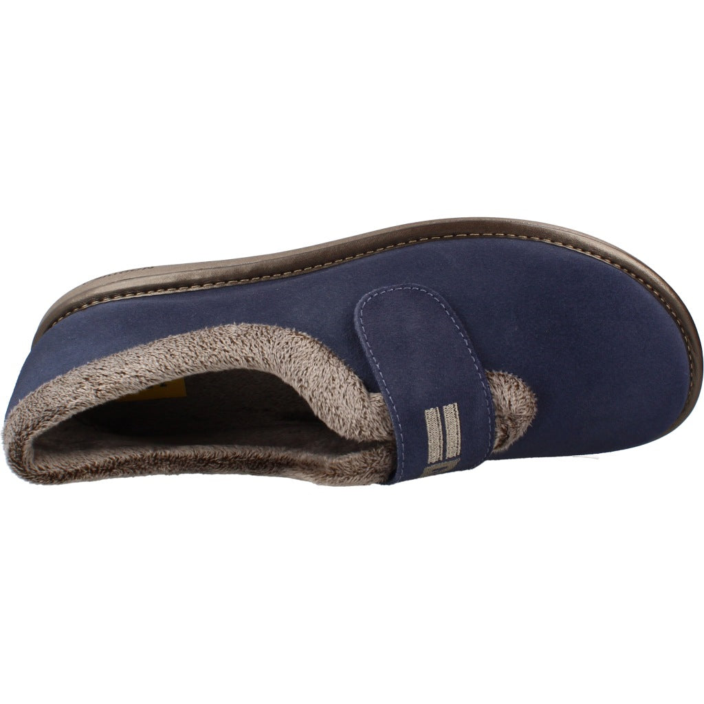 NORDIKAS  AFELPADO ZAPATILLA HOGAR en color AZUL  (7)
