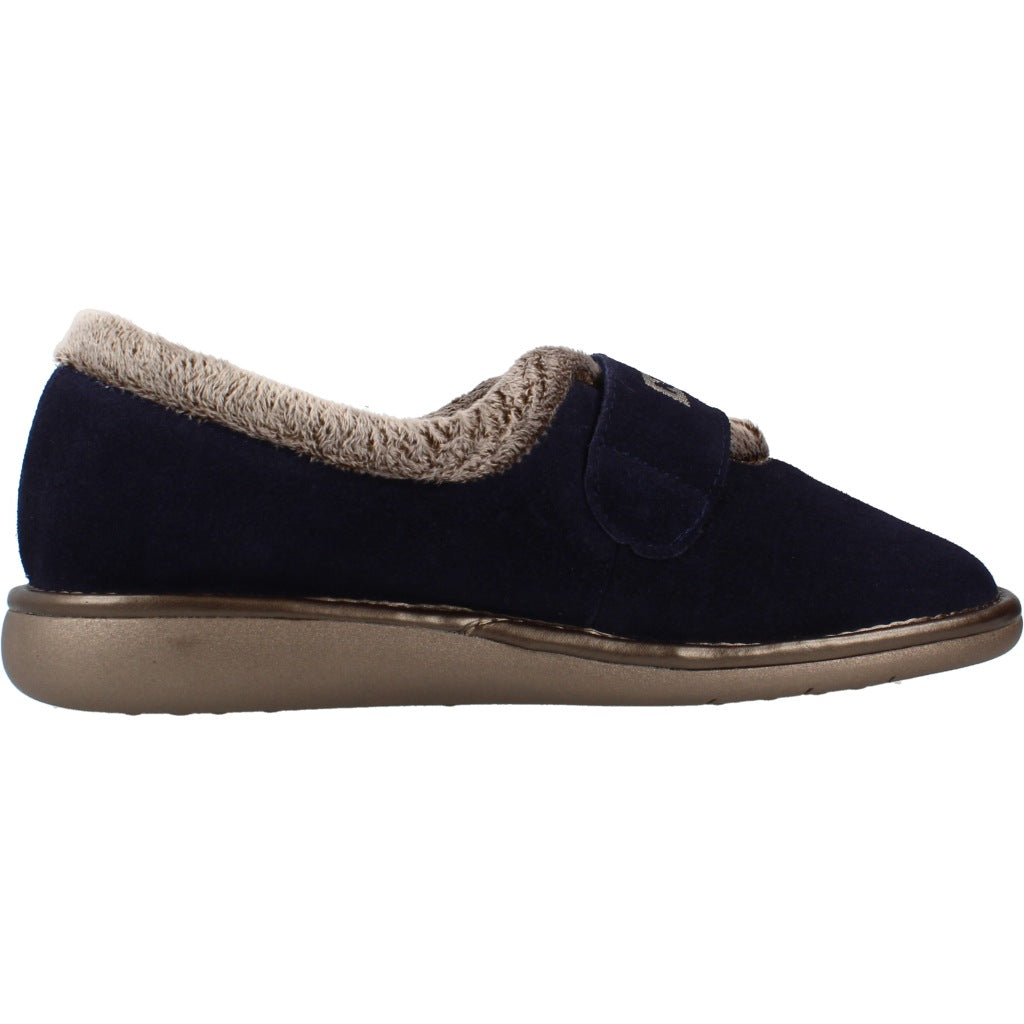 NORDIKAS  AFELPADO ZAPATILLA HOGAR en color AZUL  (4)
