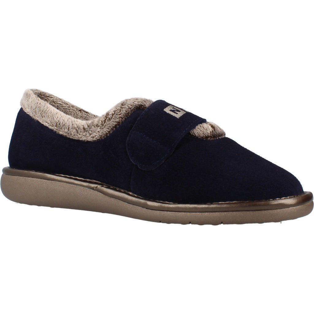 NORDIKAS  AFELPADO ZAPATILLA HOGAR en color AZUL  (5)