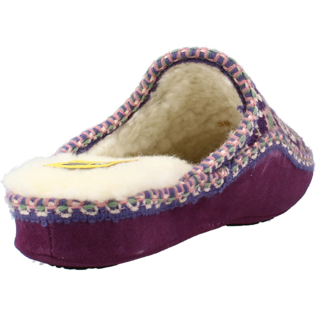 NORDIKAS  FORMIGAL ZAPATILLA HOGAR en color VIOLETA  (3)