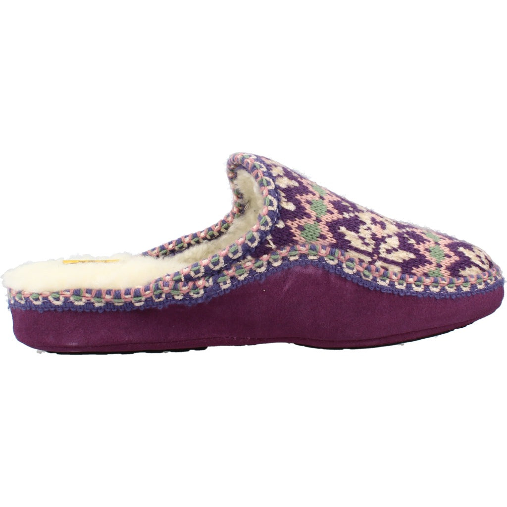 NORDIKAS  FORMIGAL ZAPATILLA HOGAR en color VIOLETA  (4)