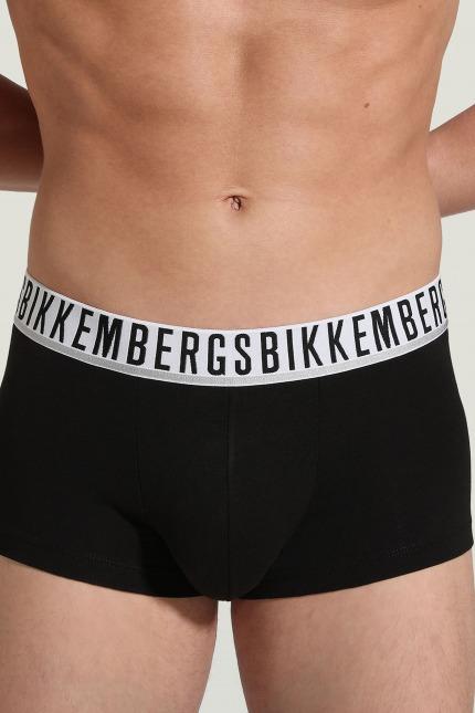 BIKKEMBERGS UNDERWEAR -PACK HOMBRE BOXER en color NEGRO  (3)