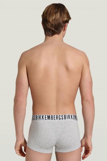 BIKKEMBERGS UNDERWEAR -PACK HOMBRE BOXER en color GRIS  (2)