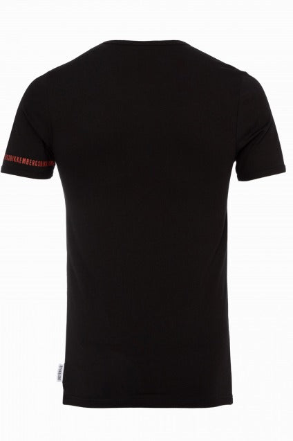 BIKKEMBERGS UNDERWEAR - PACK T-SHIRT en color NEGRO  (2)