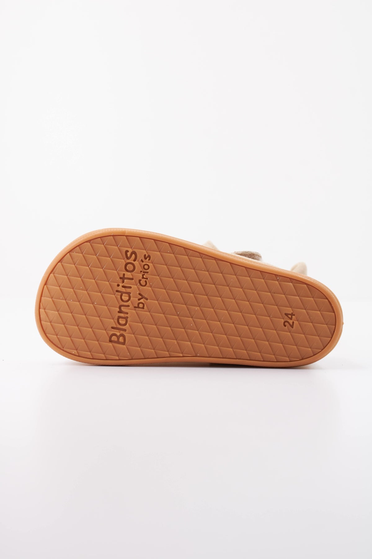 BLANDITOS DELHIBD ZAPATO CINTA ADHESIVA en color BEIS  (5)
