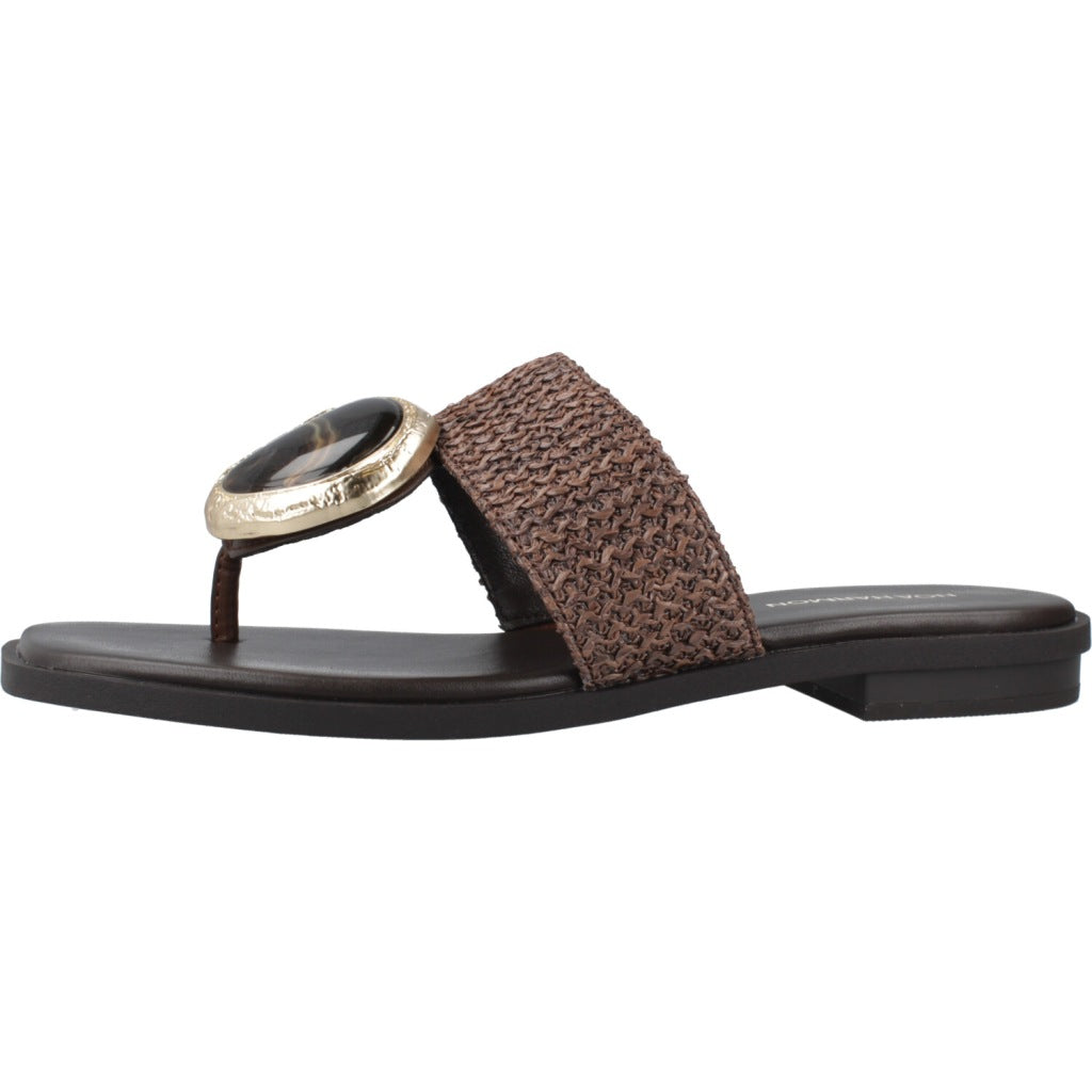 NOA HARMON ESCLAVA AMALFI en color MARRON  (2)