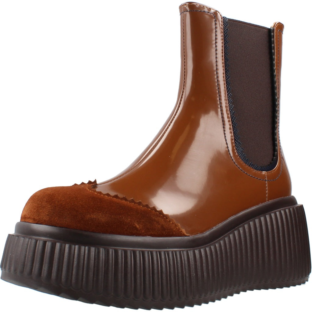 NOA HARMON N BOTIN PLATAFORMA STORM en color MARRON CLARO  (1)