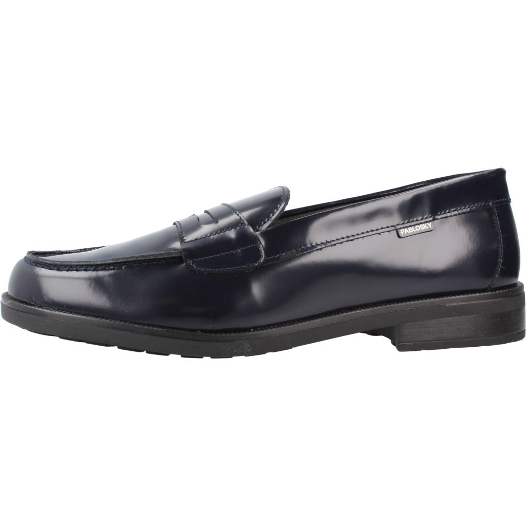 PABLOSKY ZAPATO COLEGIAL en color AZUL  (2)