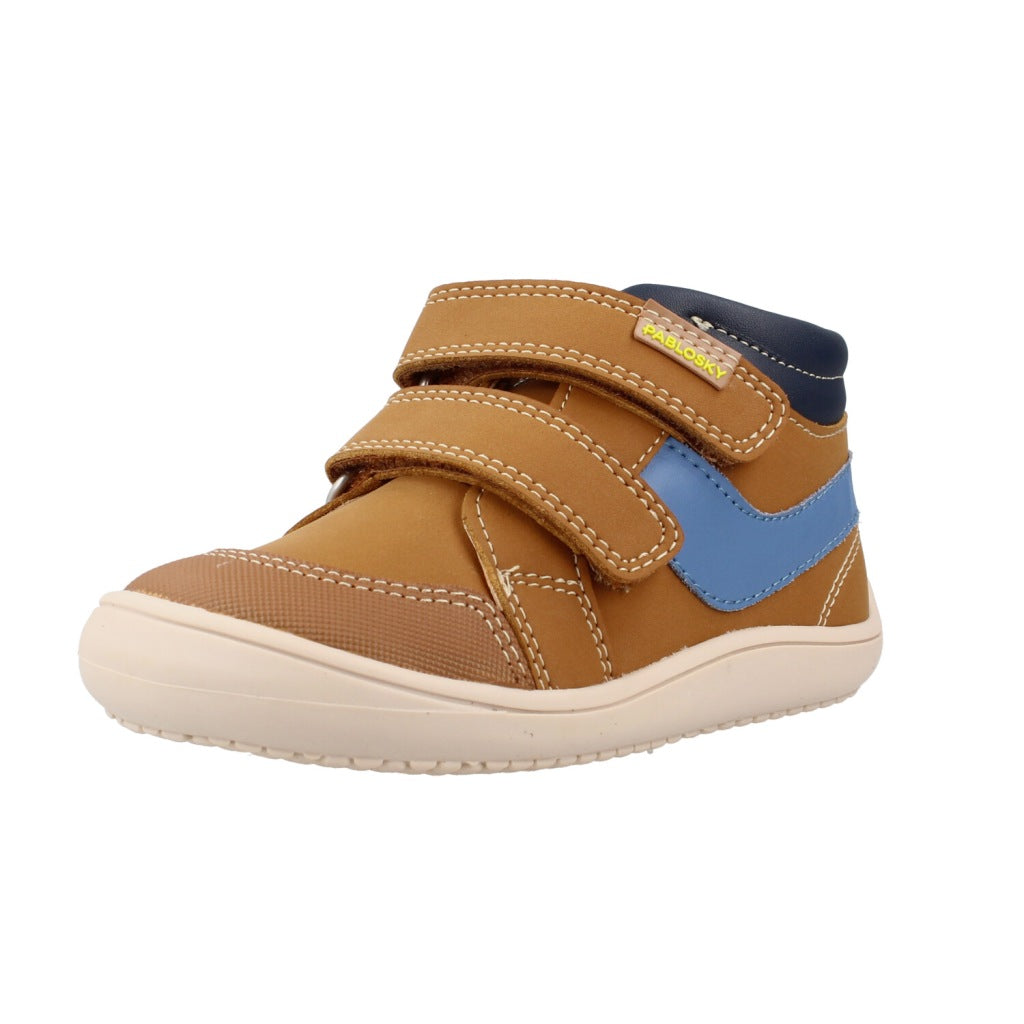 PABLOSKY P BOTITA NOBUCK DUBAI en color MARRON CLARO  (1)