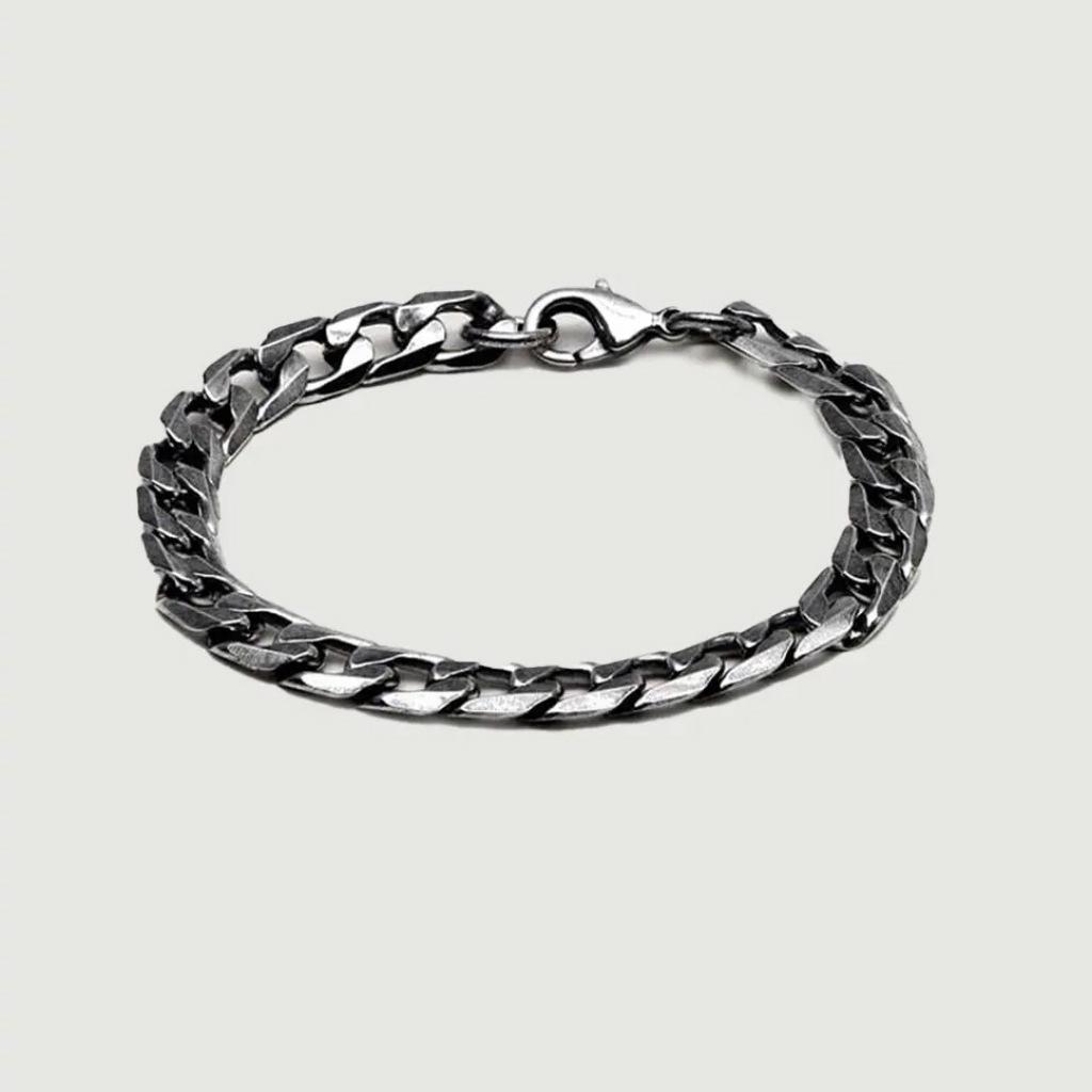 TWOJEYS CUBAN BRACELET en color PLATA  (5)