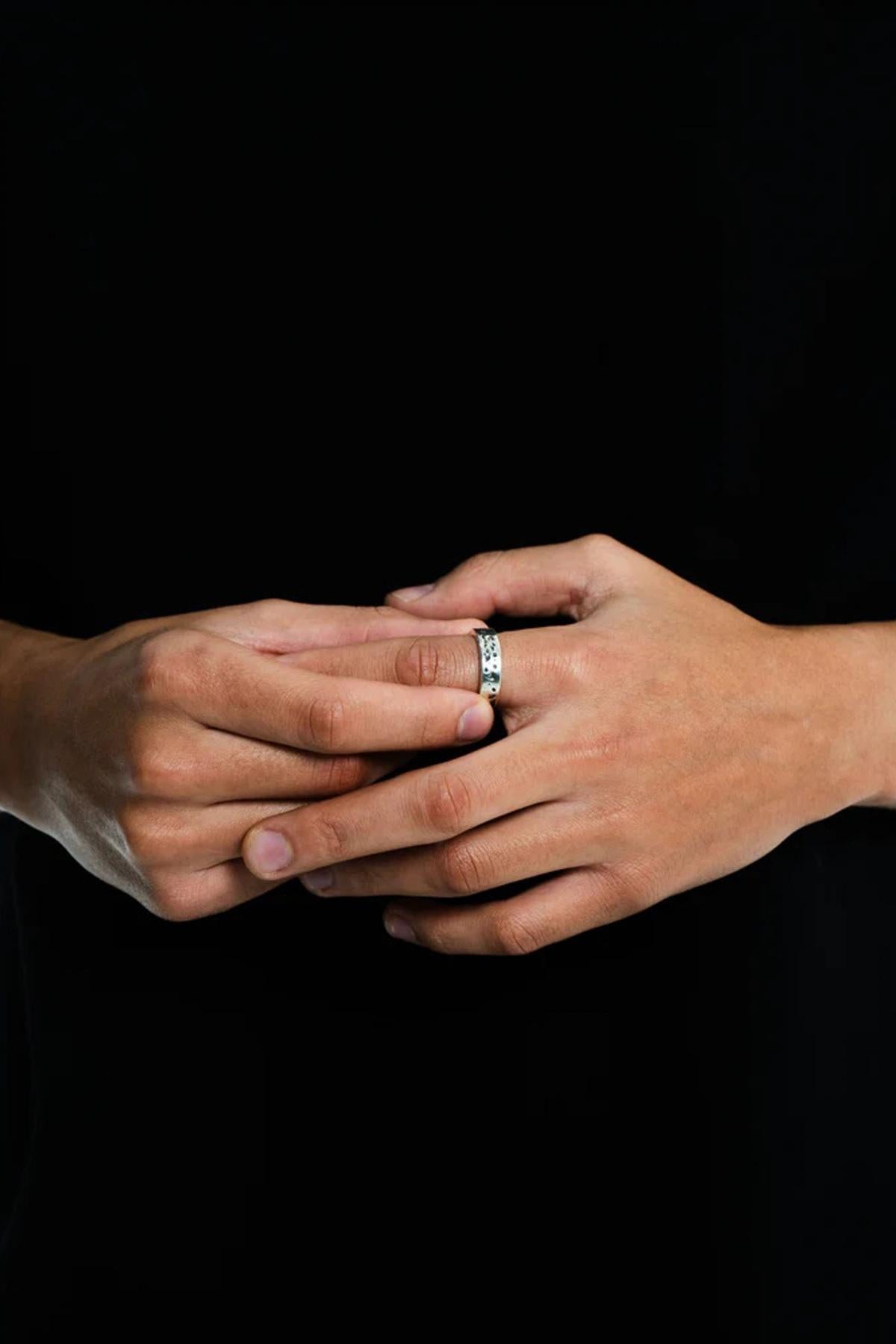 TWOJEYS  RING en color PLATA  (4)