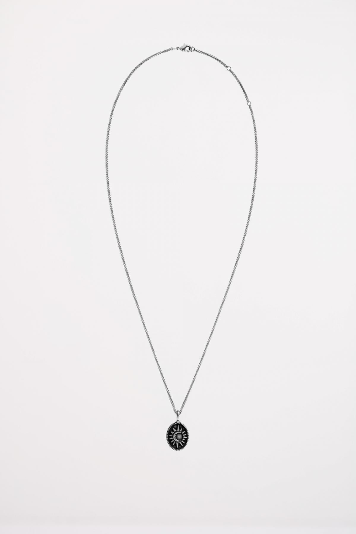 TWOJEYS  MIDNIGHT NECKLACE en color PLATA  (4)