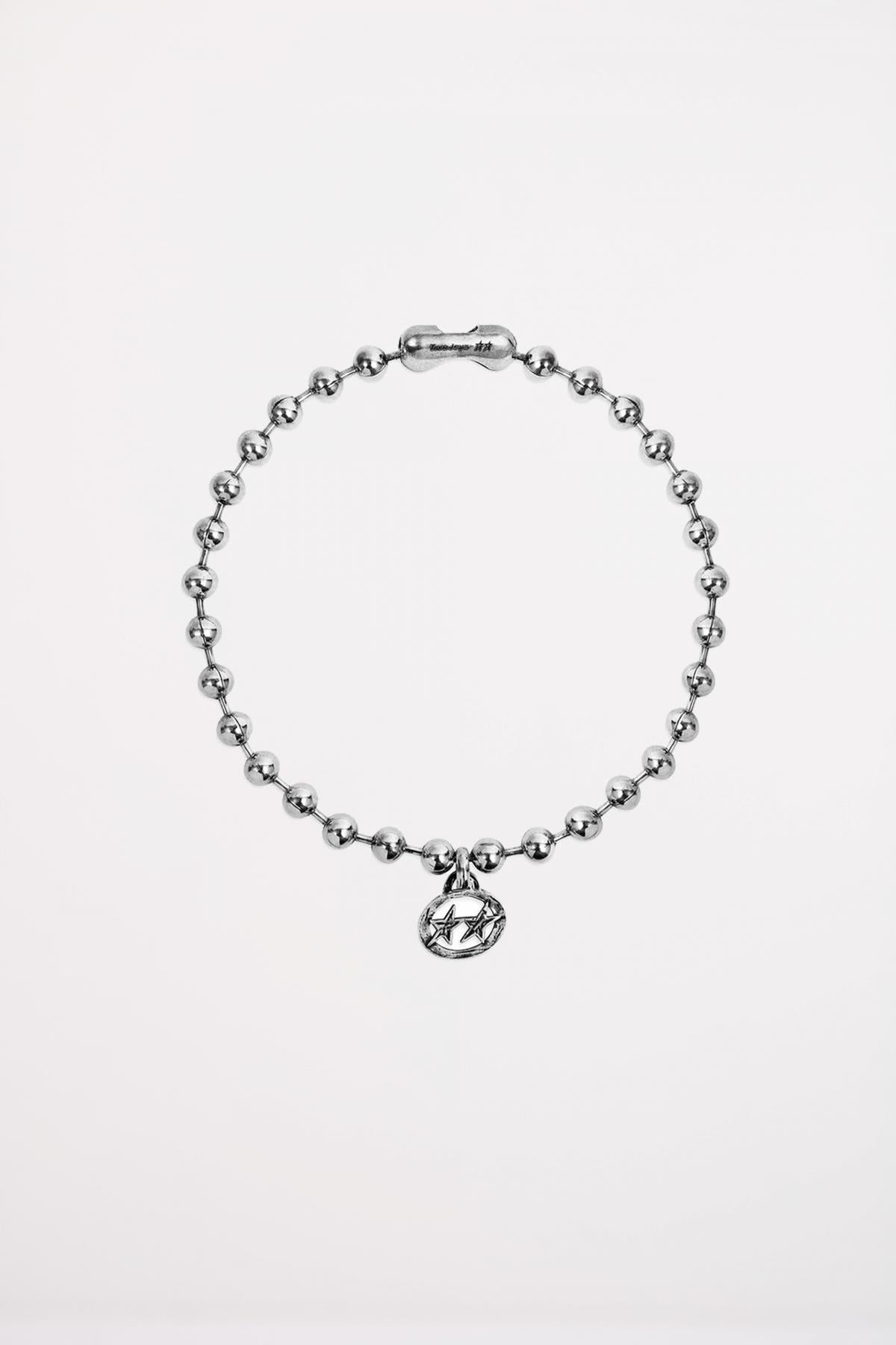 TWOJEYS ICON BALL NECKLACE en color PLATA  (1)