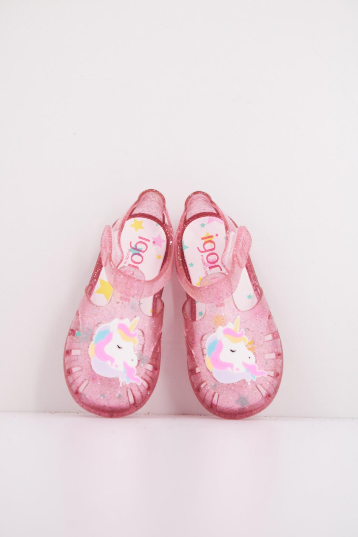 IGOR  TOBBY UNICORN GLITTER en color ROSA  (3)
