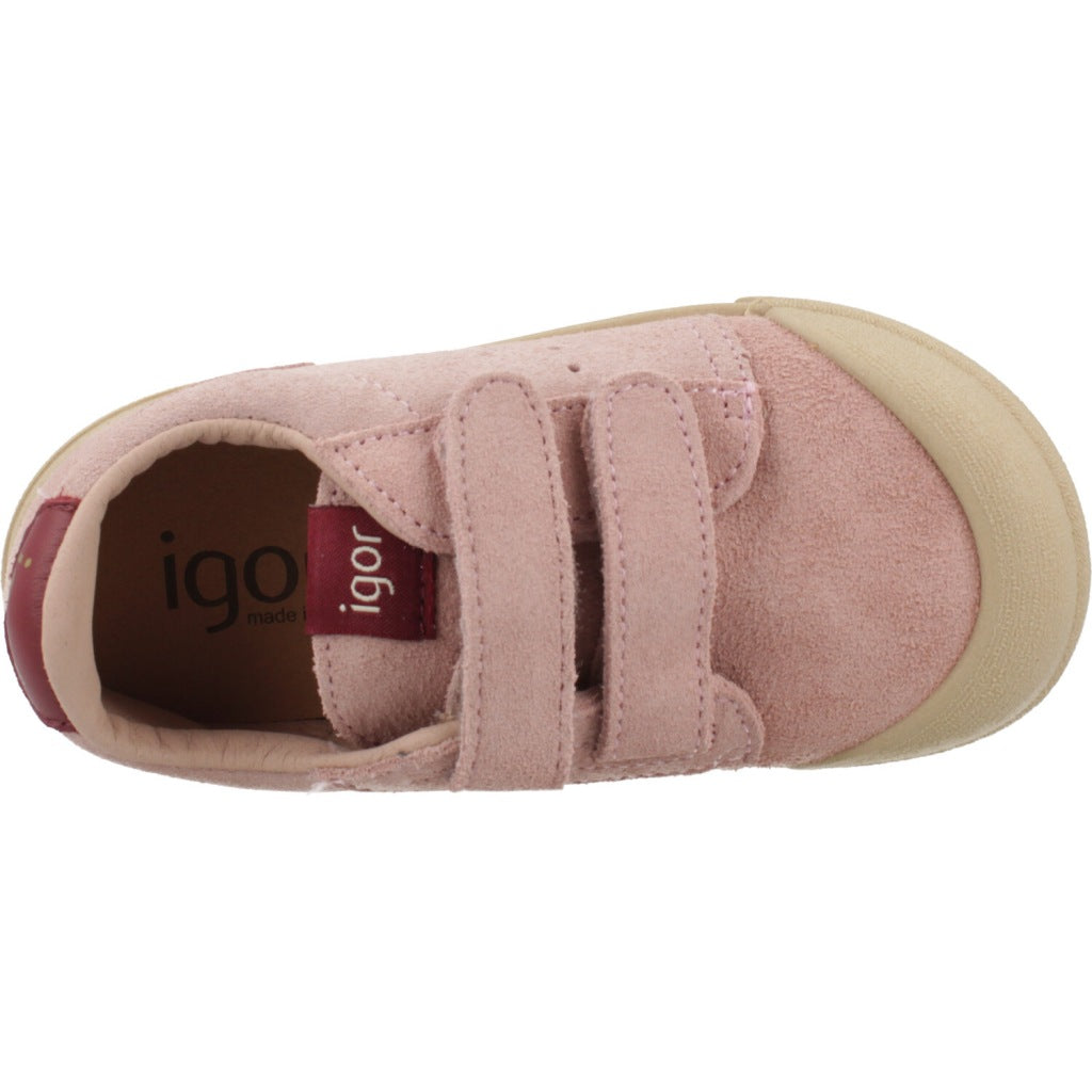 IGOR TENNIS SUEDE en color ROSA  (7)