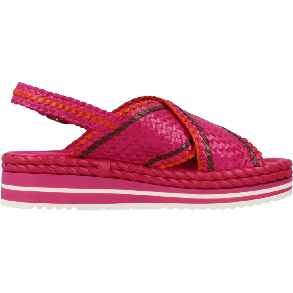 PONS QUINTANA SANDALIA MILAN en color ROSA  (4)