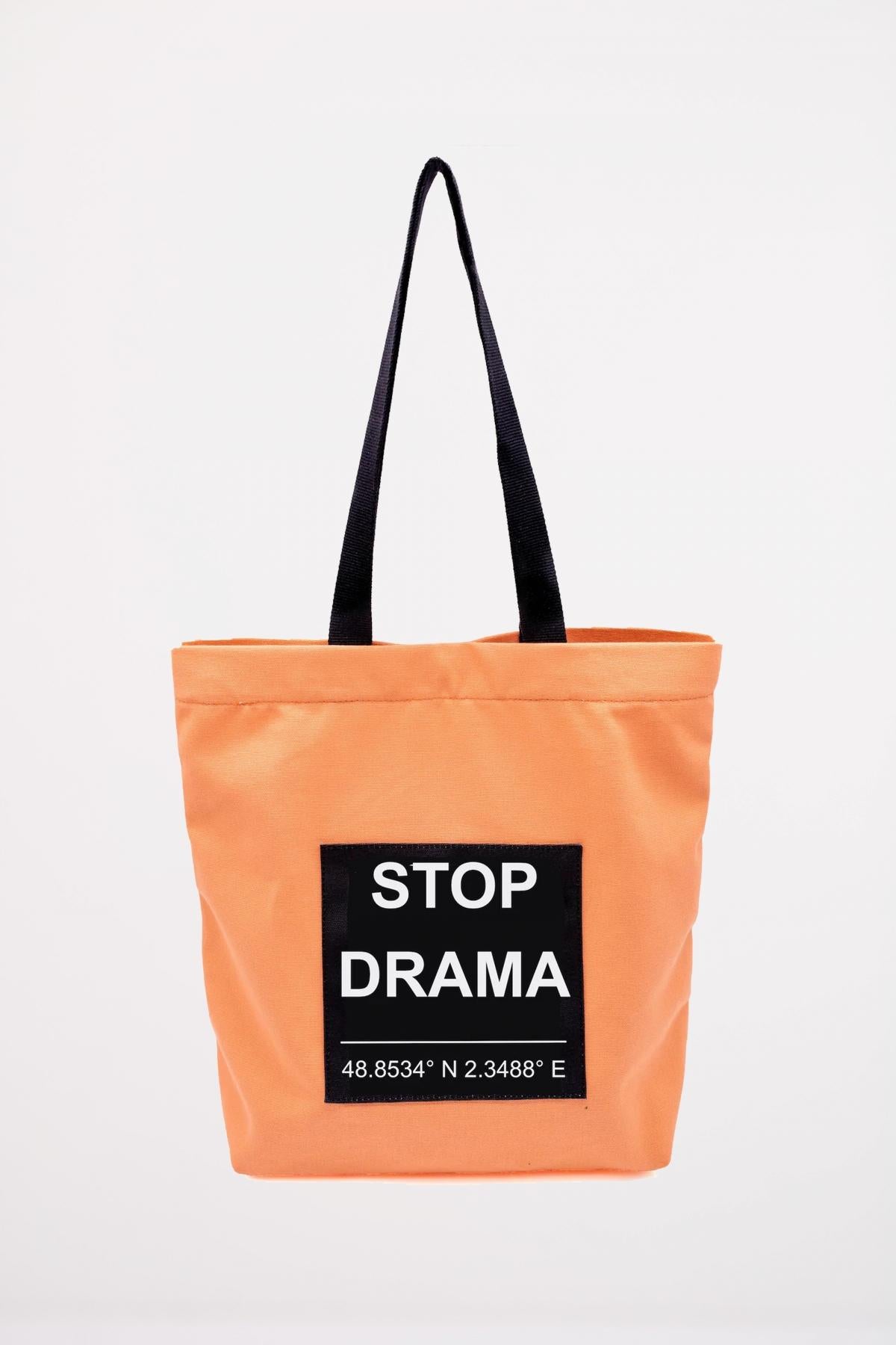 VERB TO DO STOP DRAMA en color NARANJA  (1)